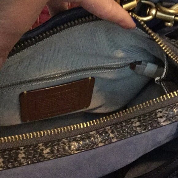 Coach Exotic Python Rogue 25 Whipstitch - Picture 9 of 13